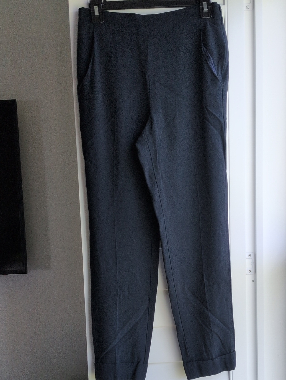Men's Navy Blue Dress Pants